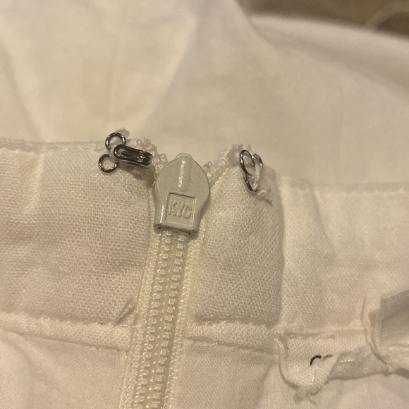 Cotton Candy LA White Adjustable Spaghetti Strap Cut Out Back Mini Dress Size L - Picture 12 of 16